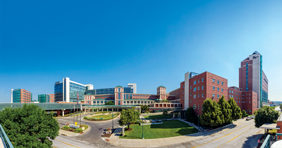 Aerial view of NM campus