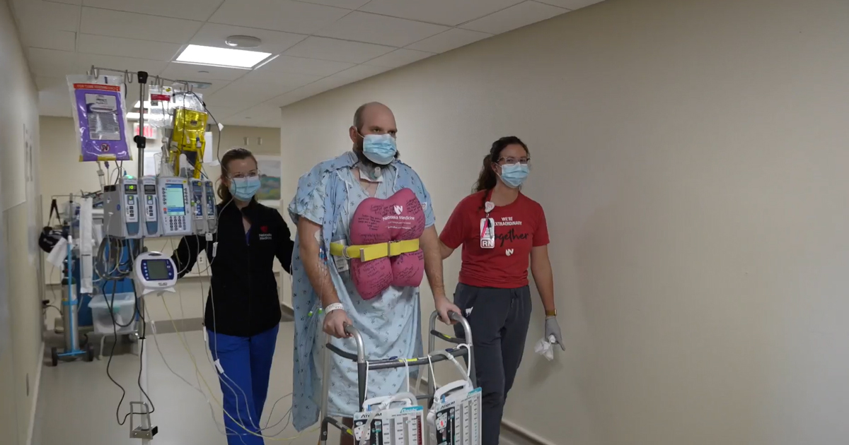 Jake Immink, Nebraska's first COVID lung transplant recipient