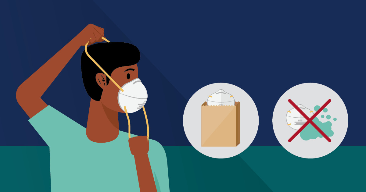 Your N95 respirator guide: The right way to wear and reuse