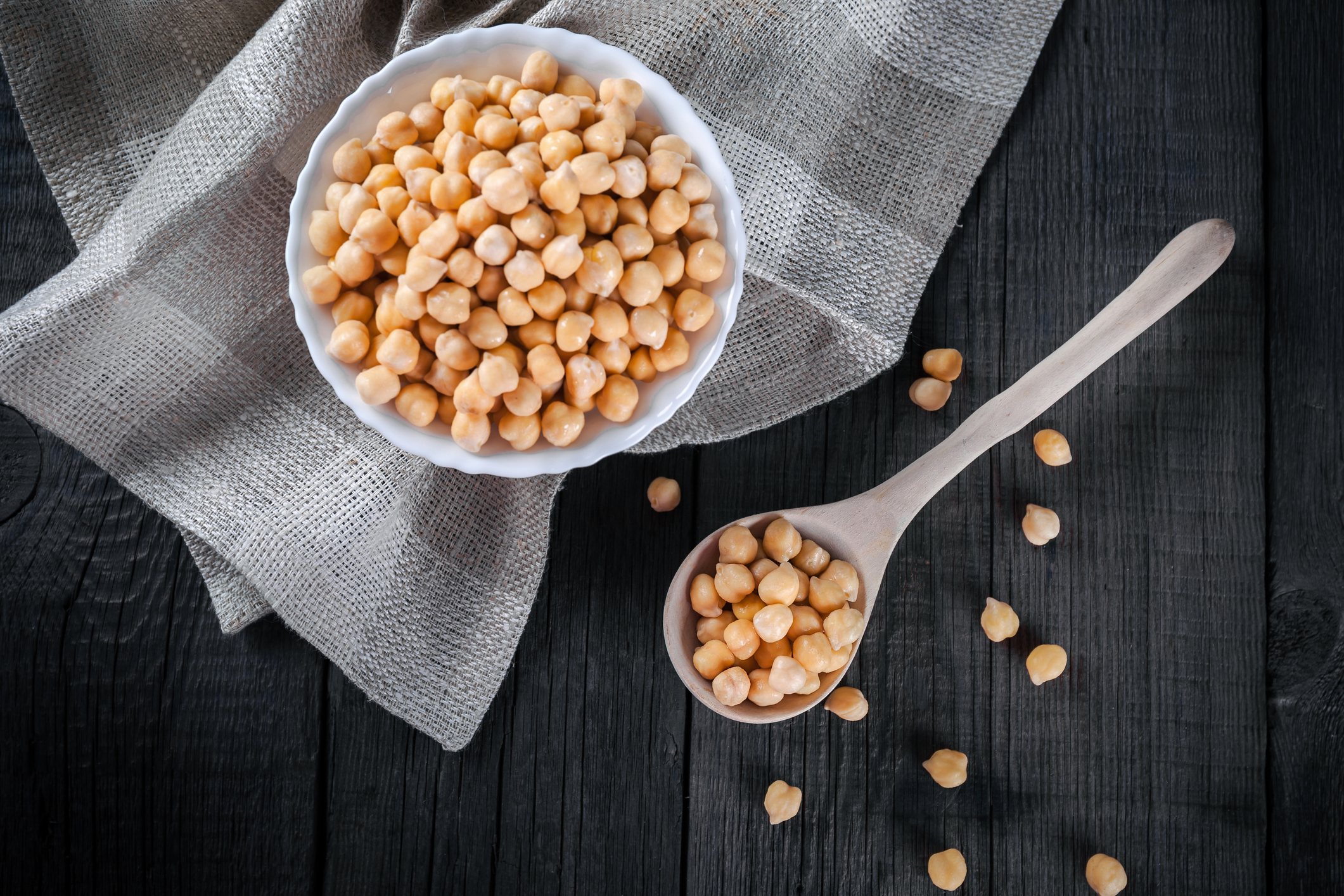 Bowl of chickpeas