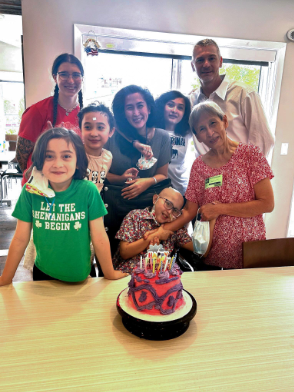 Neely celebrated her birthday with family at the Ronald McDonald House and got to learn some new cake decorating skills from Freedman Baking Company, too. 