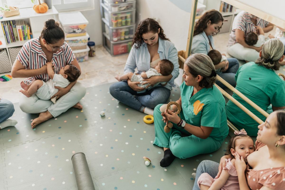 Breastfeeding support group