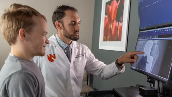 Donminick Murray with Christopher Deans, MD