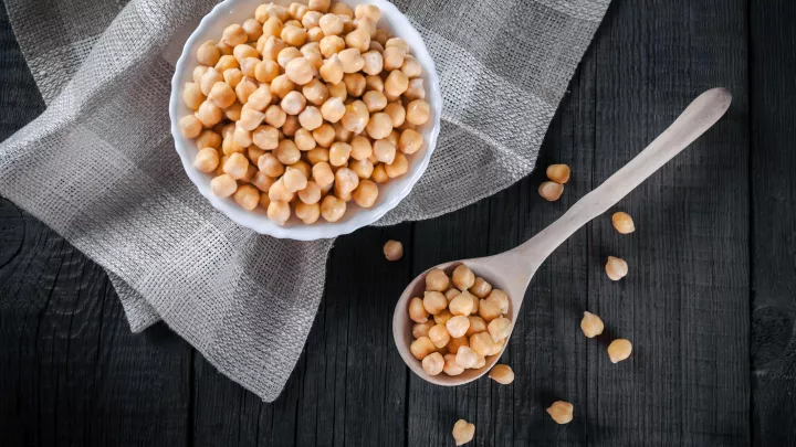 Bowl of chickpeas